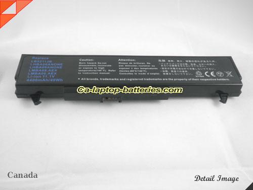  image 5 of LG R1-C001A9 Replacement Battery 4400mAh 11.1V Black Li-ion