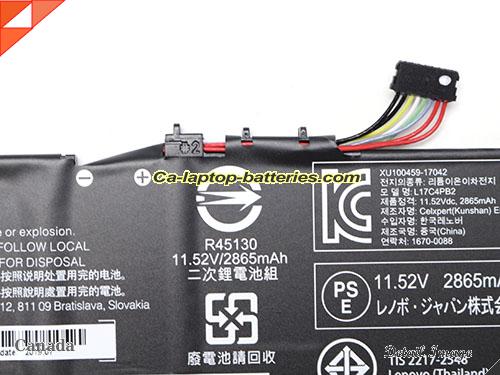  image 5 of 921300170 Battery, Canada Li-ion Rechargeable 2964mAh, 34Wh  LENOVO 921300170 Batteries