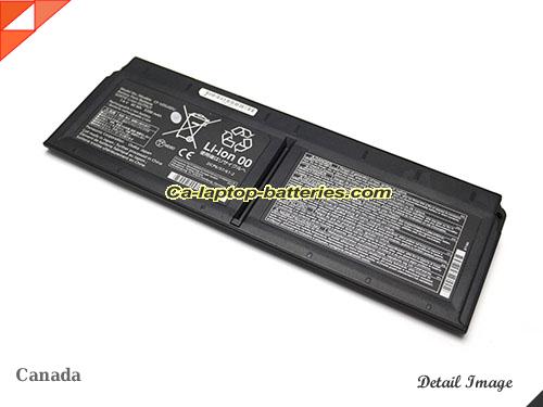  image 2 of Genuine PANASONIC Toughbook CF-XZ6 Battery For laptop 5200mAh, 40Wh , 7.6V, Black , Li-Polymer