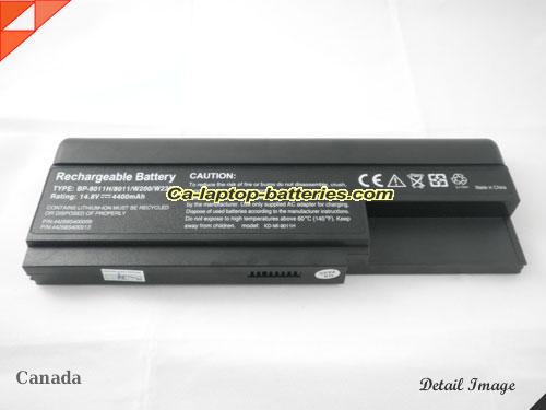  image 5 of 40011708 Battery, Canada Li-ion Rechargeable 4400mAh WINBOOK 40011708 Batteries