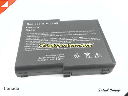  image 5 of MS2126 Battery, Canada Li-ion Rechargeable 6600mAh FUJITSU MS2126 Batteries