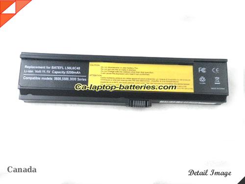  image 5 of LC.BTP00.002 Battery, Canada Li-ion Rechargeable 5200mAh ACER LC.BTP00.002 Batteries