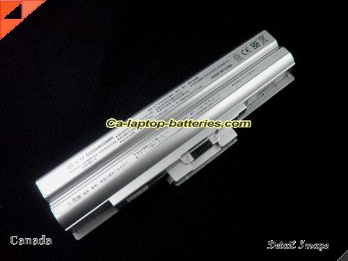  image 2 of SONY VGN-FW107J Replacement Battery 5200mAh 11.1V Silver Li-ion