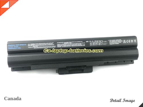  image 5 of SONY VGN-FW107J Replacement Battery 6600mAh 10.8V Black Li-ion
