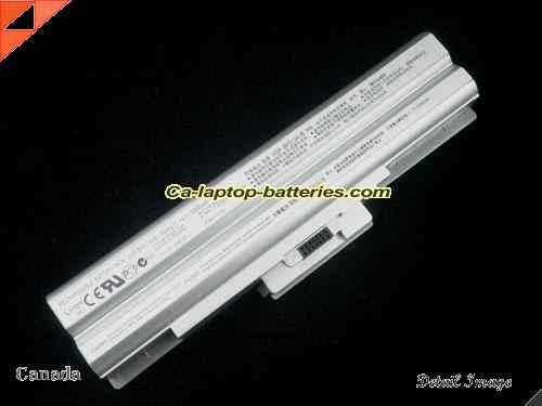  image 5 of Genuine SONY VPC-B11AV Battery For laptop 4400mAh, 11.1V, Silver , Li-ion