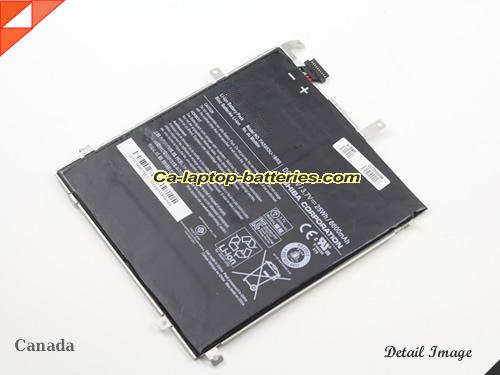  image 1 of Genuine TOSHIBA AT300 Tablet Battery For laptop 6600mAh, 25Wh , 3.7V, Black , Li-Polymer