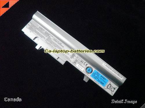  image 3 of Genuine TOSHIBA NB305 Battery For laptop 48Wh, 10.8V, Sliver , Li-ion