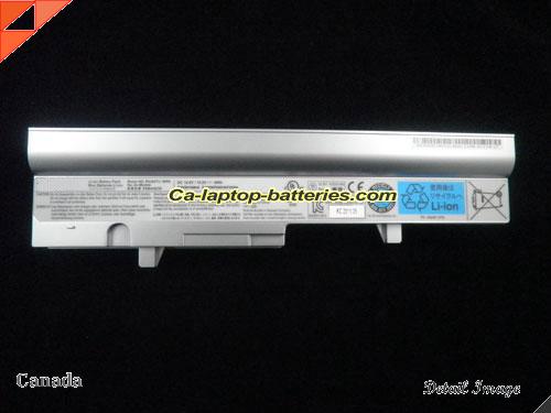  image 5 of Genuine TOSHIBA NB305 Battery For laptop 48Wh, 10.8V, Sliver , Li-ion