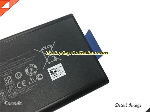  image 3 of Genuine DELL P46G Battery For laptop 5700mAh, 65Wh , 11.1V, Black , Li-ion