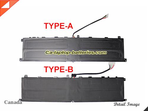  image 2 of Genuine MSI GS65 8RF-019DE Battery For laptop 5380mAh, 80.25Wh , 15.2V, Black , Li-Polymer