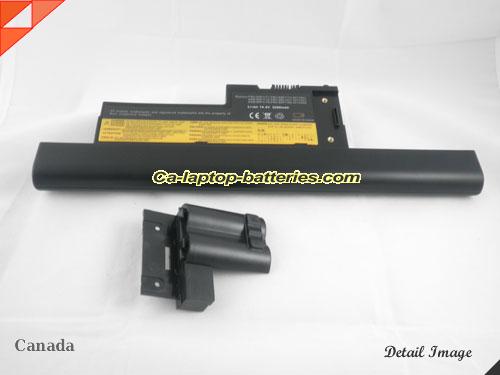  image 5 of LENOVO ThinkPad X60 1706 Replacement Battery 5200mAh 14.8V Black Li-ion