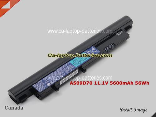  image 1 of Genuine ACER ASPIRE AS3810TZG-414G32N Battery For laptop 5600mAh, 11.1V, Black , Li-ion