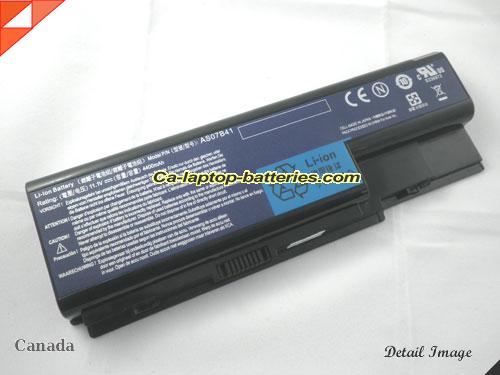 image 1 of Genuine ACER Aspire-5739G-662G50Mn Battery For laptop 4400mAh, 11.1V, Black , Li-ion