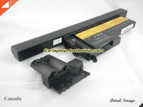  image 2 of IBM ThinkPad X60s 1704 Replacement Battery 5200mAh 14.8V Black Li-ion