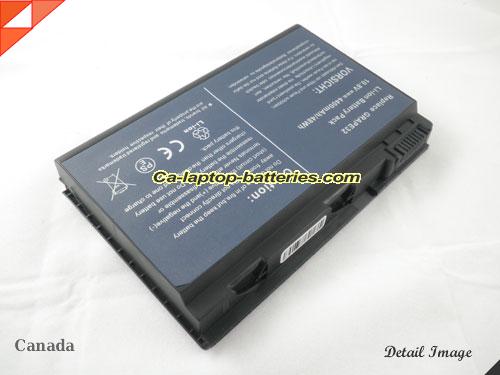  image 2 of BT.00603.024 Battery, Canada Li-ion Rechargeable 5200mAh ACER BT.00603.024 Batteries