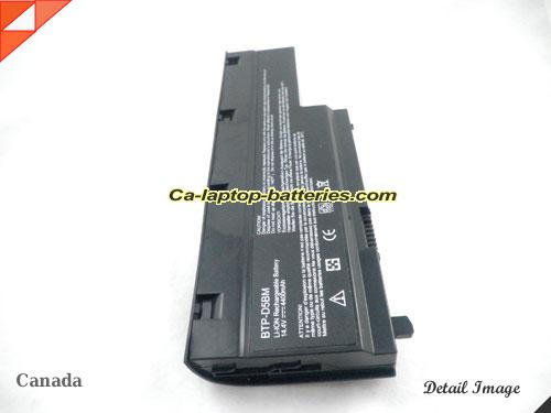  image 3 of MEDION Akoya E7216 MD98550 Replacement Battery 4300mAh 14.4V Black Li-ion