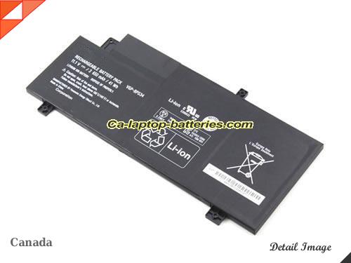  image 2 of Genuine SONY Vaio SV-F15A1S2ES Battery For laptop 3650mAh, 41Wh , 11.1V, Black , Li-ion