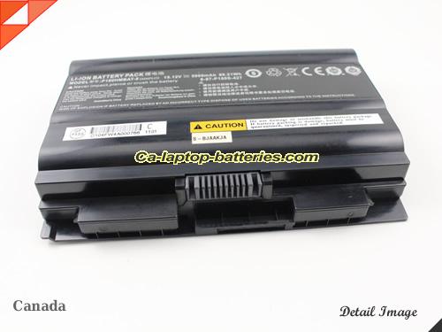  image 3 of 6-87-P180S-4271 Battery, Canada Li-ion Rechargeable 5900mAh, 89.21Wh  CLEVO 6-87-P180S-4271 Batteries