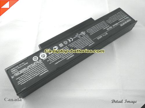  image 2 of CLEVO M740TUN Replacement Battery 4400mAh 11.1V Black Li-ion