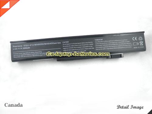  image 5 of MEDION MD96015 Series Replacement Battery 5200mAh 11.1V Black Li-ion