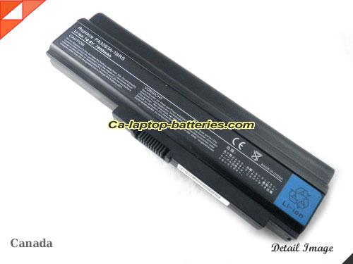 image 2 of PA3593U-1BAS Battery, Canada Li-ion Rechargeable 7800mAh TOSHIBA PA3593U-1BAS Batteries