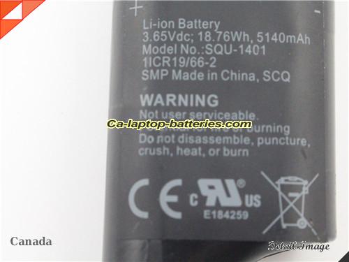  image 2 of Genuine CLOVER POS Mobile Device Battery For laptop 5140mAh, 18.76Wh , 3.65V, Black , Li-ion