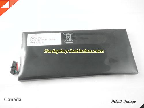  image 5 of ASUS Eee PC T91 Replacement Battery 3850mAh 7.4V Black Li-ion