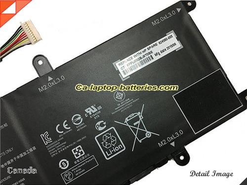  image 3 of Genuine HP STREAM 11-D003NE Battery For laptop 4810mAh, 37Wh , 7.6V, Black , Li-ion