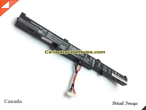  image 5 of Genuine ASUS F751MA-TY258H Battery For laptop 2500mAh, 37Wh , 14.4V, Black , Li-ion