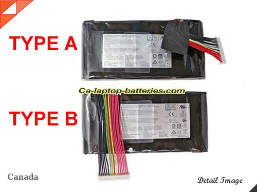  image 1 of BTY-L781 Battery, Canada Li-ion Rechargeable 6250mAh, 90Wh  MSI BTY-L781 Batteries