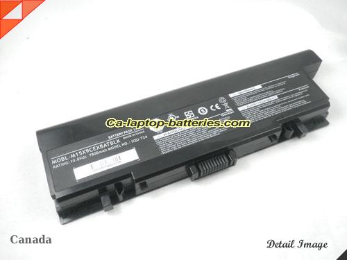  image 5 of MOBL-M15X6CPRIBABLK Battery, CAD$116.17 Canada Li-ion Rechargeable 7800mAh DELL MOBL-M15X6CPRIBABLK Batteries