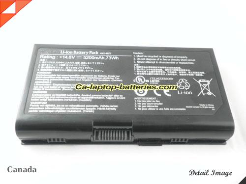  image 5 of ASUS M70VM Replacement Battery 5200mAh 14.8V Black Li-ion