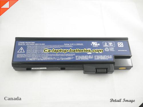  image 5 of BTP-BCA1 Battery, Canada Li-ion Rechargeable 4400mAh ACER BTP-BCA1 Batteries