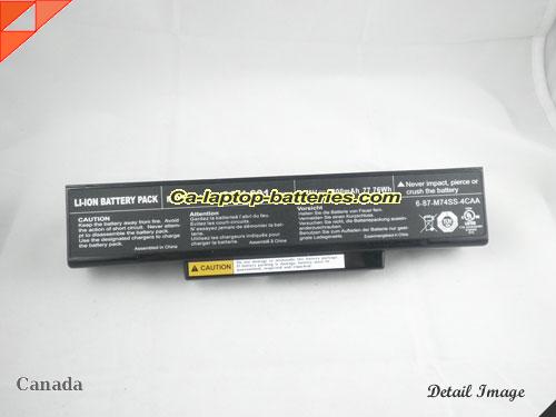  image 5 of 6-87-M660S-4P4 Battery, Canada Li-ion Rechargeable 7200mAh, 77.76Wh  CLEVO 6-87-M660S-4P4 Batteries