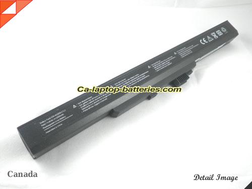  image 1 of HASEE W230R Replacement Battery 2200mAh 14.8V Black Li-ion