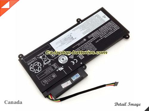  image 3 of Genuine LENOVO ThinkPad E450(20DCA028CD) Battery For laptop 47Wh, 4.12Ah, 11.4V, Black , Li-ion