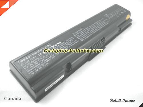  image 5 of TOSHIBA Satellite A350D Series Replacement Battery 5200mAh 10.8V Black Li-ion