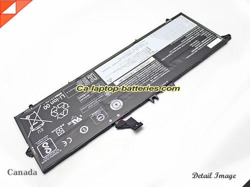  image 4 of Genuine LENOVO T490s 20NX001FCD Battery For laptop 4922mAh, 57Wh , 11.58V, Black , Li-Polymer