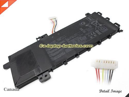  image 2 of Genuine ASUS VivoBook 15 X512UA Battery For laptop 4212mAh, 32Wh , 7.6V, Black , Li-ion