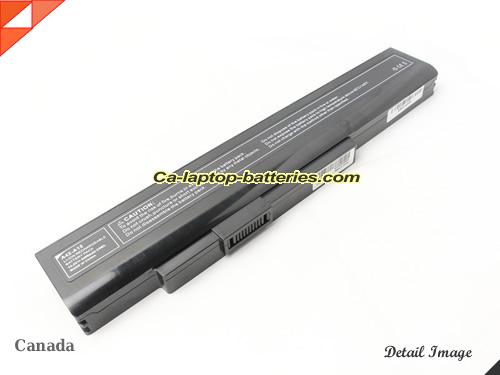  image 1 of MSI CX640-071US Replacement Battery 4400mAh, 63Wh  14.4V Black Li-ion