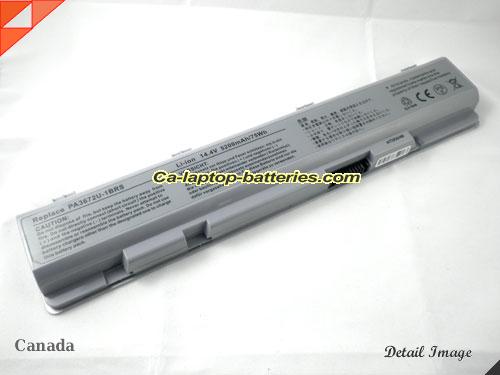  image 1 of TOSHIBA Satellite E105-S1602 Replacement Battery 75Wh 14.4V Silver Li-ion