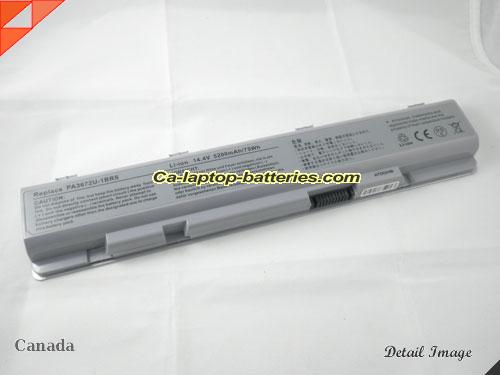  image 5 of TOSHIBA Satellite E105-S1602 Replacement Battery 75Wh 14.4V Silver Li-ion