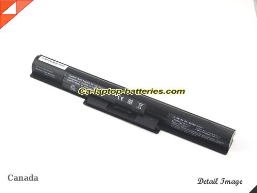  image 5 of SONY VAIO SVF1421C5E Replacement Battery 2600mAh, 33Wh  14.8V Black Li-ion