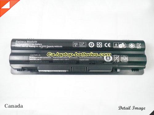  image 5 of Genuine DELL XPS X15L-3357SLV Battery For laptop 56Wh, 11.1V, Black , Li-ion
