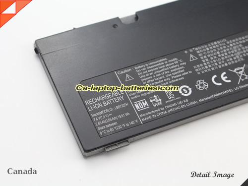  image 3 of Genuine LG XNOTE LGX30 Battery For laptop 2650mAh, 19.61Wh , 2.65Ah, 7.4V, Black , Li-ion