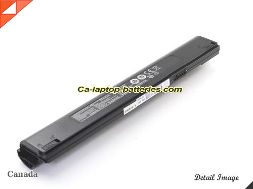  image 2 of Genuine CLEVO M1110QW Battery For laptop 2200mAh, 24.42Wh , 11.1V, Black , Li-ion