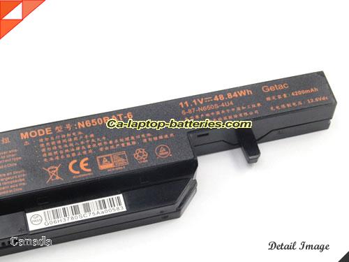  image 4 of Genuine MOUSE MB-K670XN-SH2 Battery For laptop 4400mAh, 48.84Wh , 11.1V,  , Li-ion