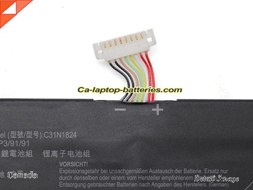  image 5 of Genuine ASUS C434TA-DSM4T Battery For laptop 4160mAh, 48Wh , 11.55V, Black , Li-Polymer