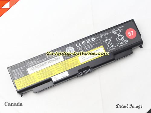  image 5 of Genuine LENOVO ThinkPad T440p-QCD Battery For laptop 48Wh, 4.4Ah, 10.8V, Black , Li-ion