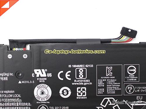  image 5 of 5B10W67296 Battery, Canada Li-ion Rechargeable 6610mAh, 51Wh  LENOVO 5B10W67296 Batteries
